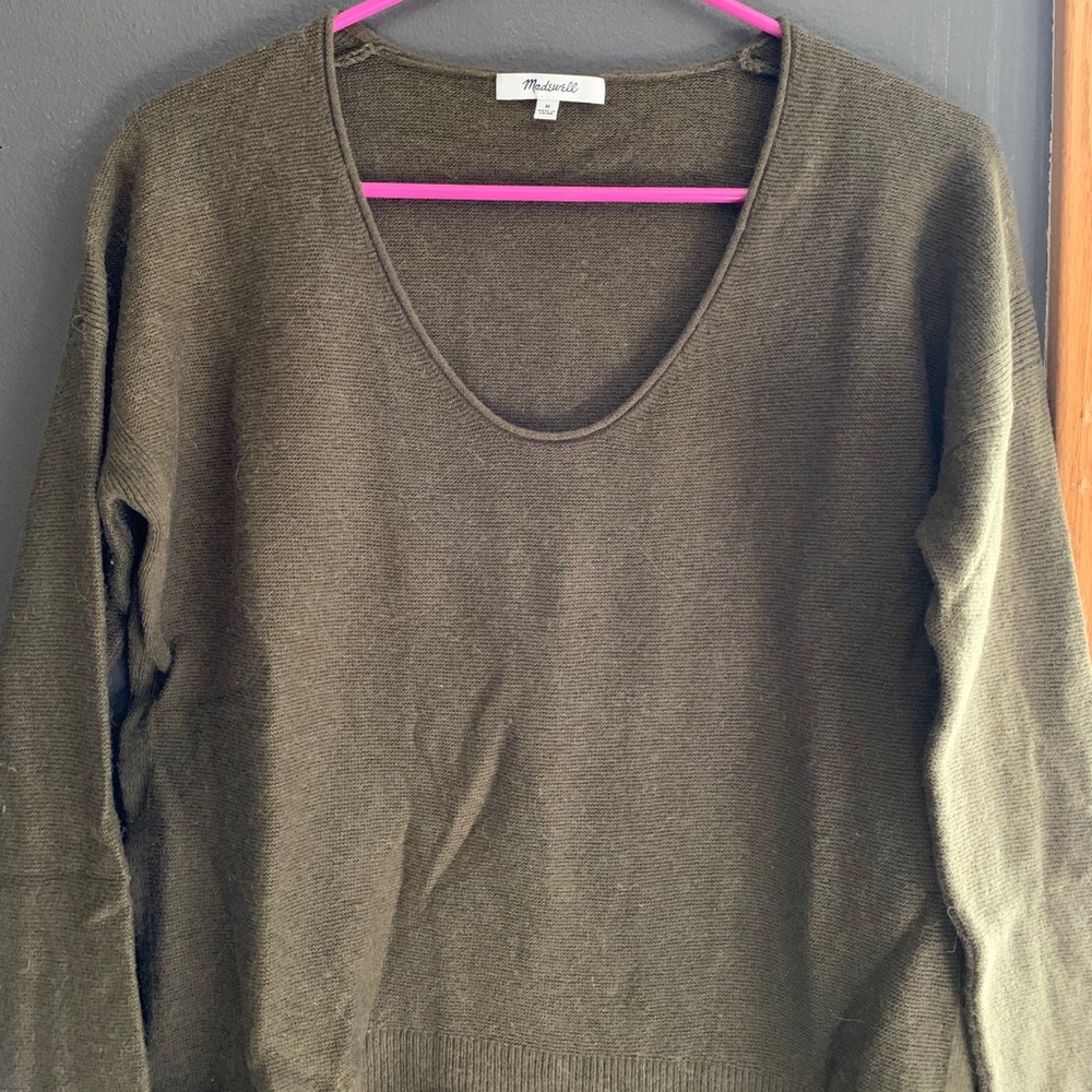 Green Madewell sweater